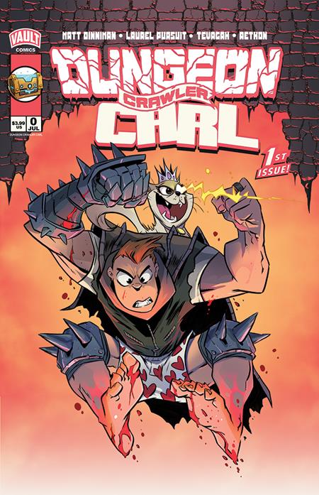 DUNGEON CRAWLER CARL SPECIAL EDITION #0 CVR G BRETT BEAN FOIL FULL ART VAR