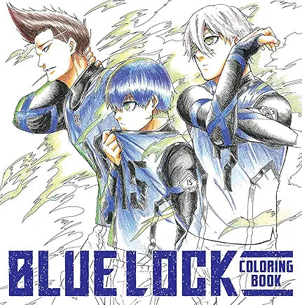 Blue Lock Coloring Book