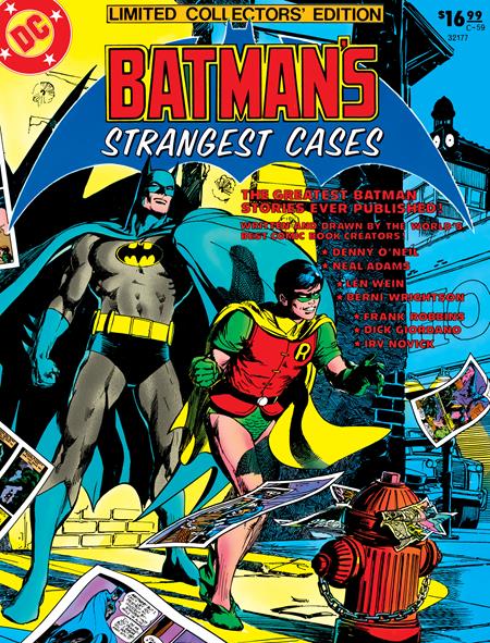 LIMITED COLLECTORS EDITION #59 BATMANS STRANGEST CASES FACSIMILE EDITION CVR A NEAL ADAMS & BERNIE WRIGHTSON