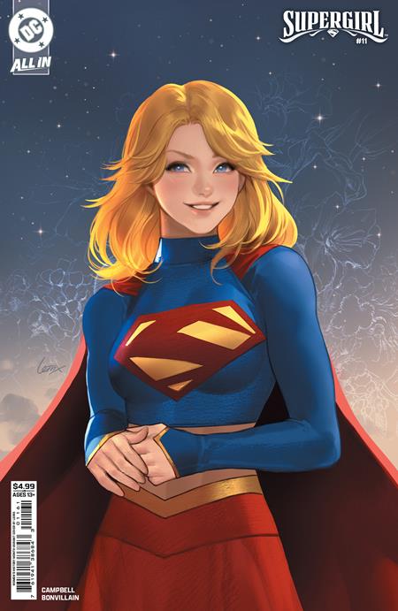 SUPERGIRL #11 CVR E LESLEY LEIRIX LI INTERNATIONAL WOMEN’S DAY CARD STOCK VAR