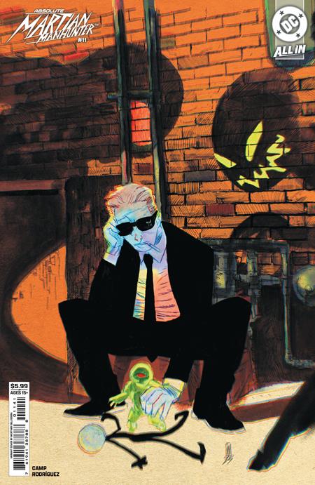ABSOLUTE MARTIAN MANHUNTER #11 CVR D WERTHER DELL EDERA CARD STOCK VAR