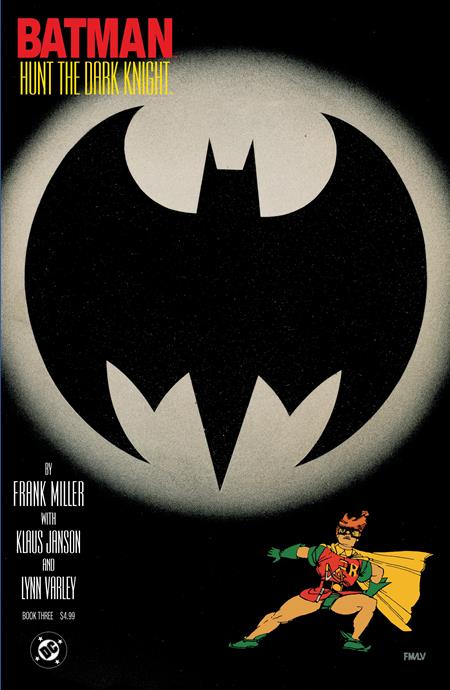 BATMAN THE DARK KNIGHT RETURNS #3 (OF 4) FACSIMILE EDITION CVR A FRANK MILLER