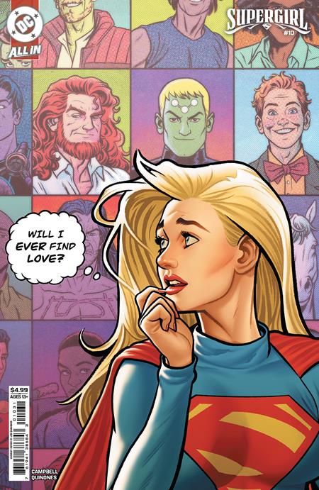 SUPERGIRL #10 CVR C JOE QUINONES CARD STOCK VAR