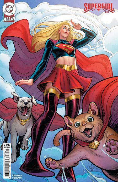 SUPERGIRL #10 CVR D ELIZABETH TORQUE CARD STOCK VAR