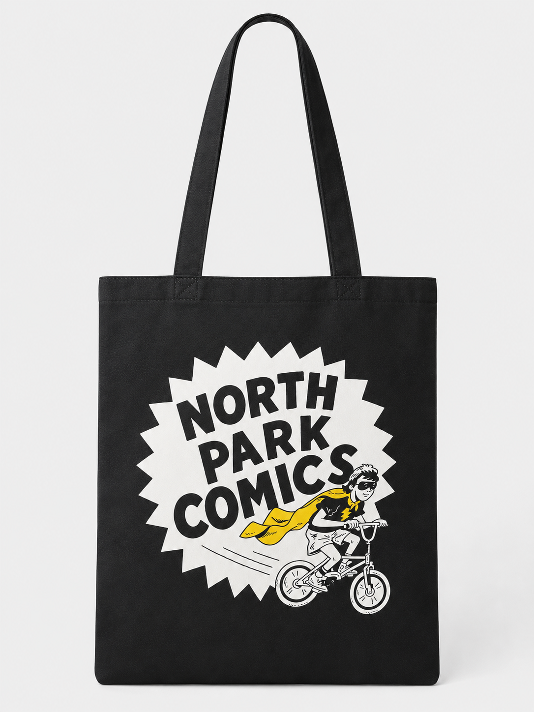 Tote Bag : North Park Comics (Black)