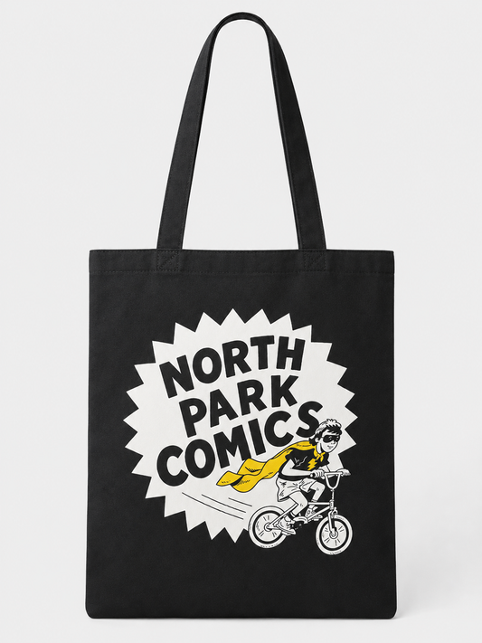Tote Bag : North Park Comics (Black)