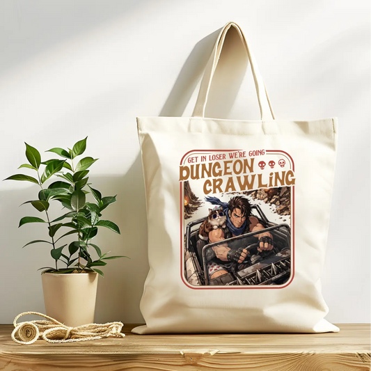 GET IN LOSER DUNGEON CRAWLER TOTE BAG