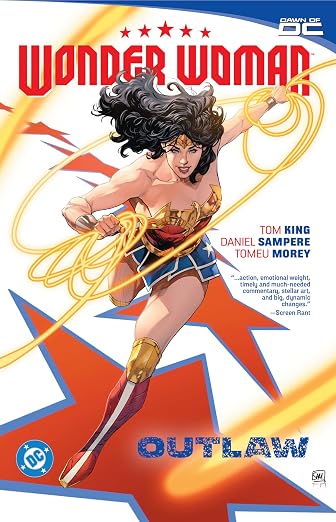 WONDER WOMAN (2023) TP VOL 01 OUTLAW BOOK MARKET DANIEL SAMPERE CVR