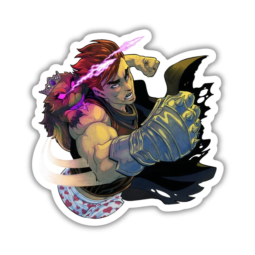 Carl and Donut Sticker | Dungeon Crawler Carl