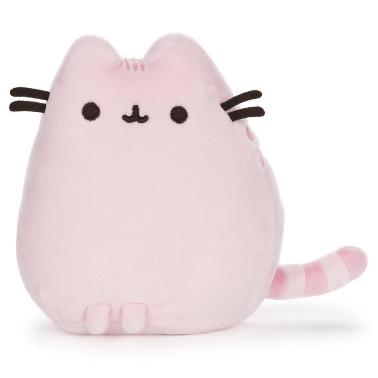 Plush Pusheen Squisheen Sitting Pose, Pink - 6 in