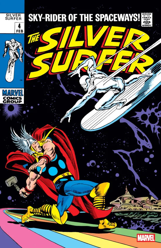 SILVER SURFER #4 FACSIMILE EDITION FOIL VARIANT