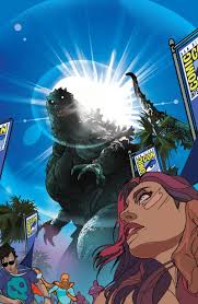 Godzilla Vs. America: San Diego Variant RI (25) (Ward Full Art) [1:25]
