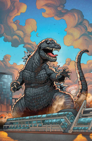 Godzilla Vs. America: San Diego Variant RI (10) (Lim Full Art) [1:10]