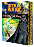 The Star Wars Little Golden Book Library (Star Wars): The Phantom Menace; Attack of the Clones; Revenge of the Sith; A New Hope; The Empire Strikes Back; (Little Golden Book)