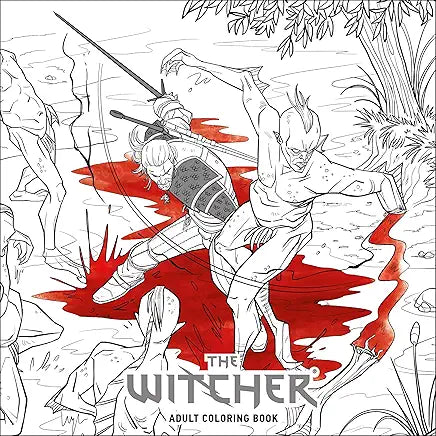 The Witcher Adult Coloring Book